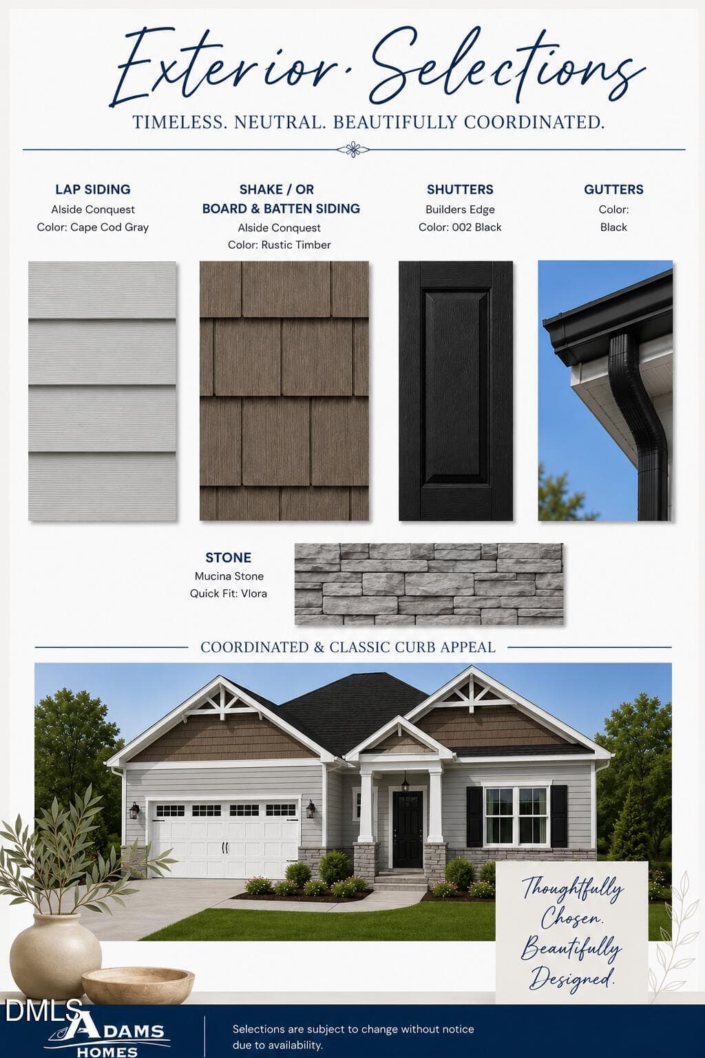 EXT Vinyl Package 3 - 259 Hidden Pines Drive, Cameron, NC 28326