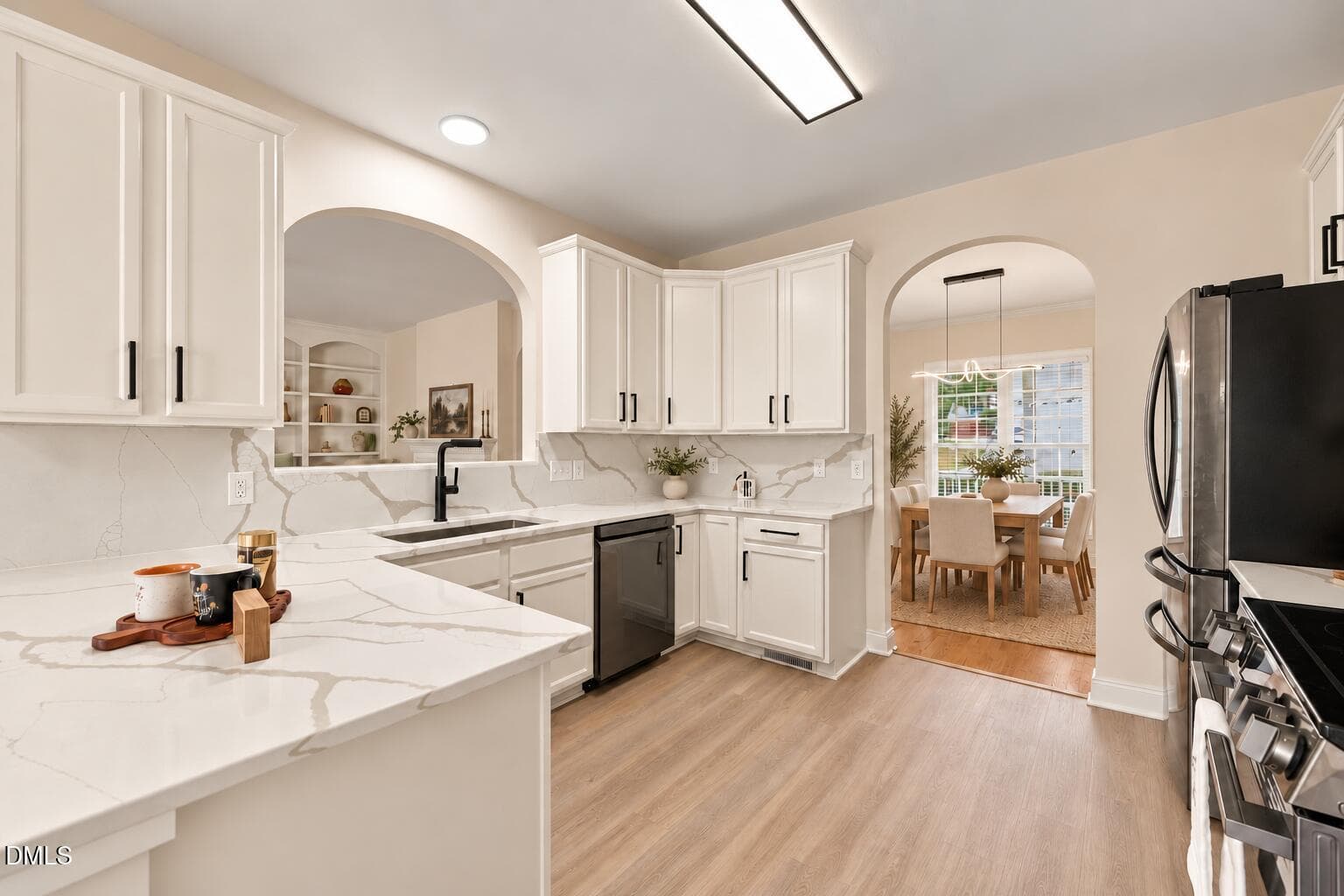 Kitchen_ Virtually Staged - 1721 Gracechurch Street, Wake Forest, NC 27587, Wake Forest