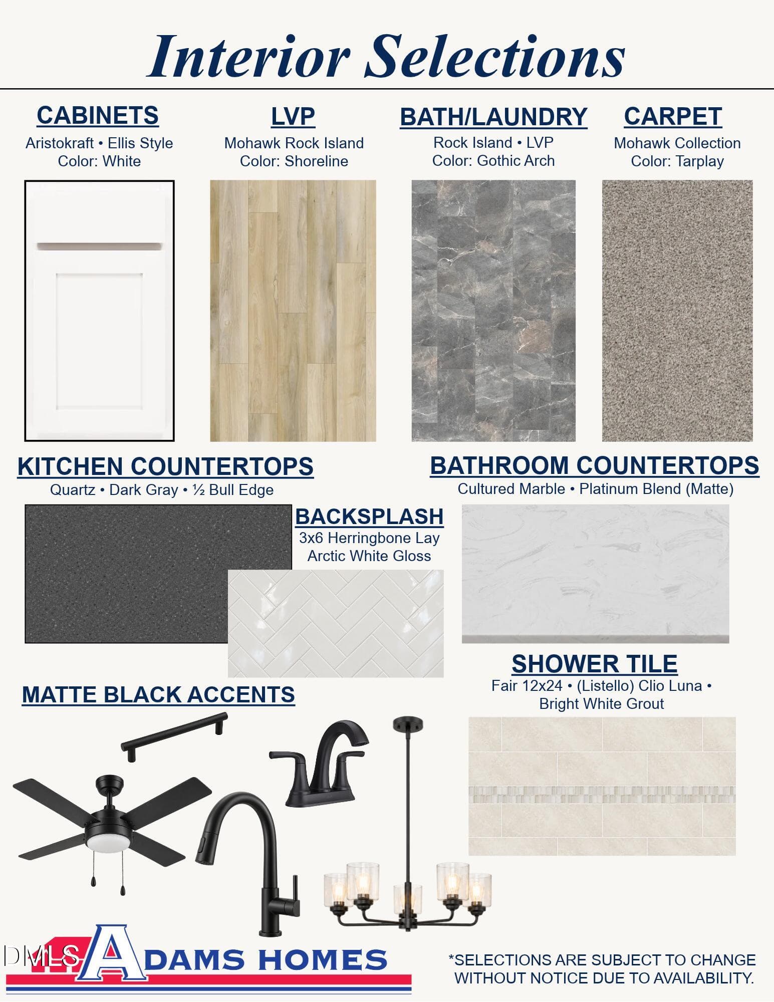 HD024-colorselections - 207 Hidden Pines Drive, Cameron, NC 28326