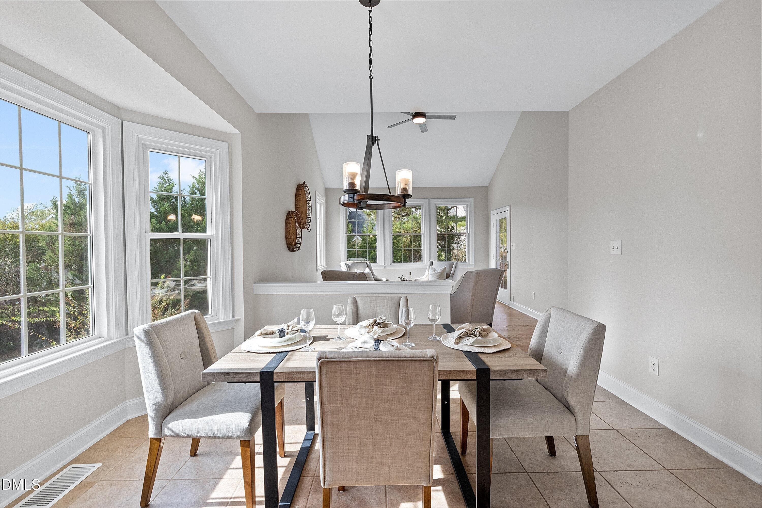 Breakfast Room and Sunroom - 9113 Mission Hills Court, Raleigh, NC 27617, Raleigh