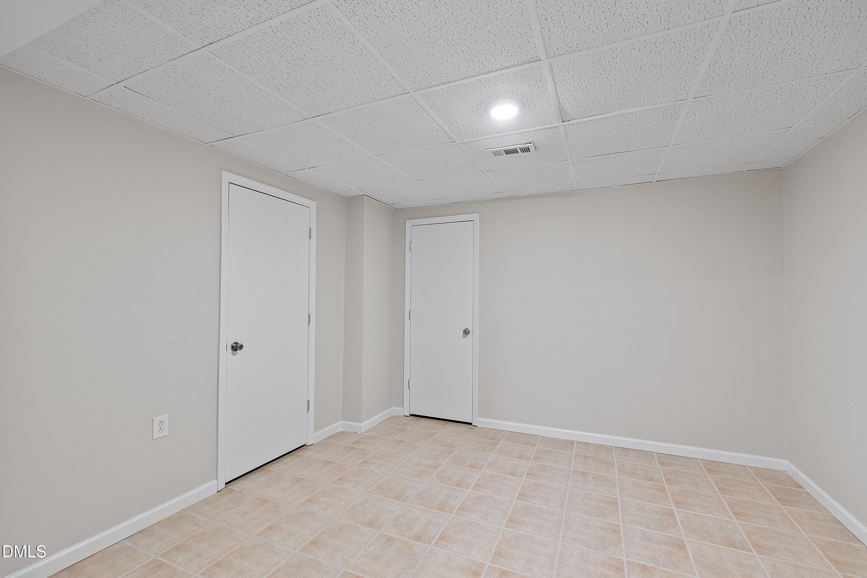 Lower Bedroom Dual Closets - 9113 Mission Hills Court, Raleigh, NC 27617, Raleigh