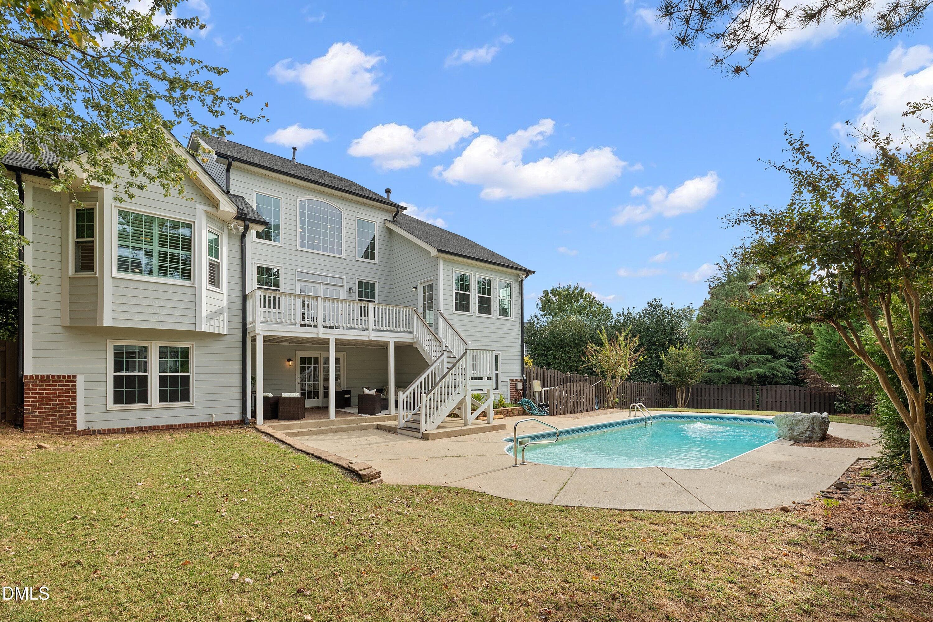 Back of Home - 9113 Mission Hills Court, Raleigh, NC 27617, Raleigh