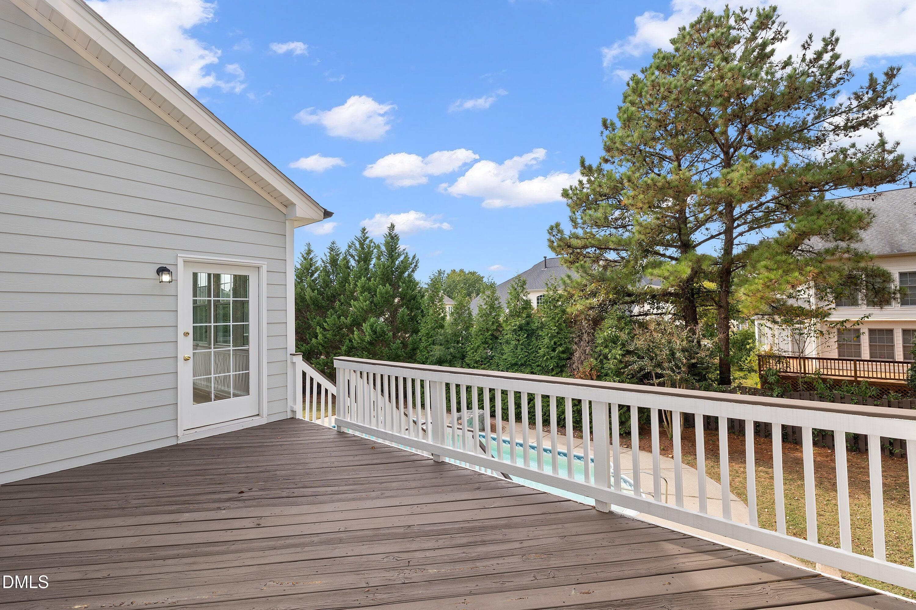Deck Access to Sunroom - 9113 Mission Hills Court, Raleigh, NC 27617, Raleigh