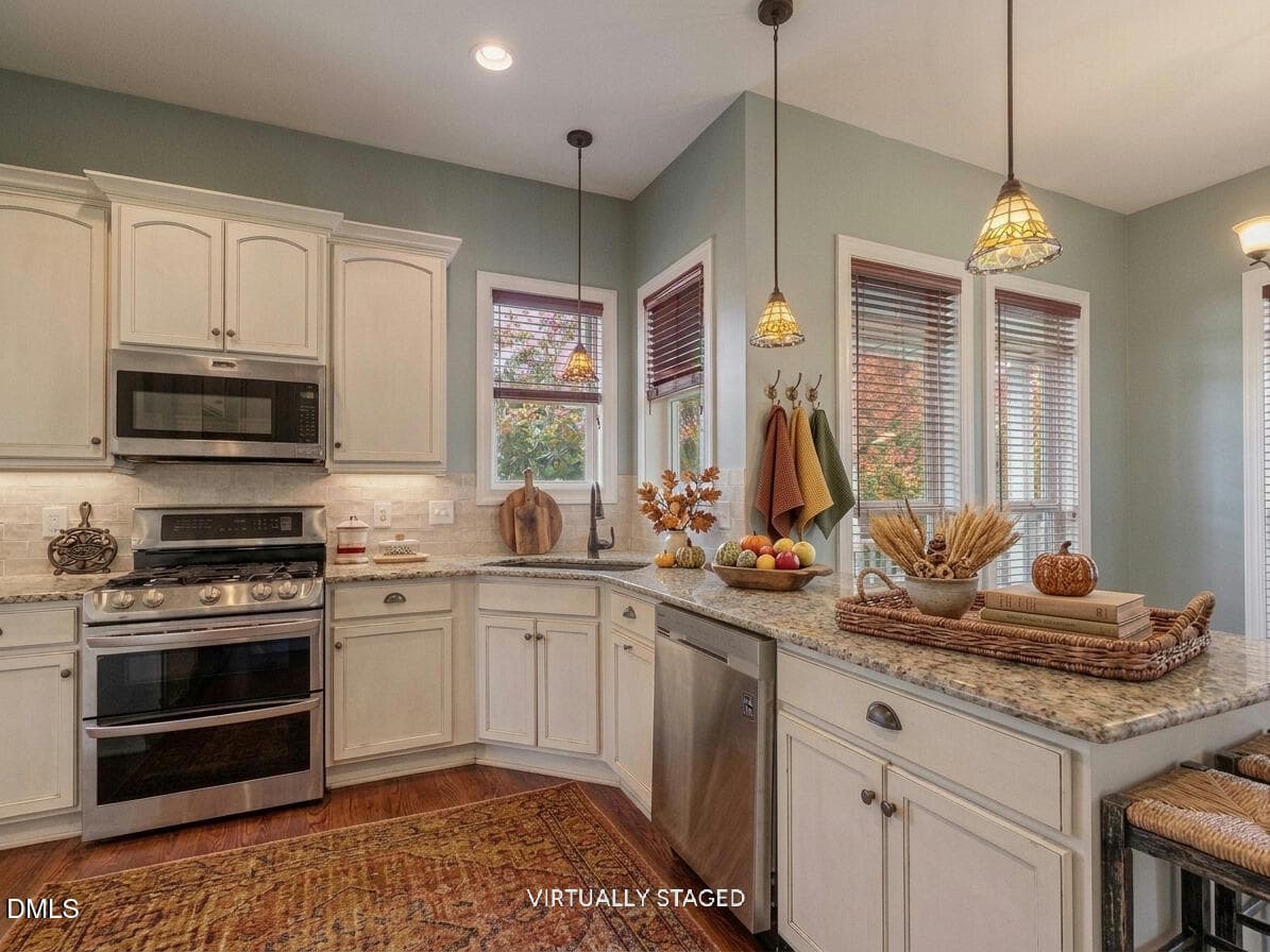 VS kitchen Fall colors - 136 Kenneth Lane, Willow Springs, NC 27592