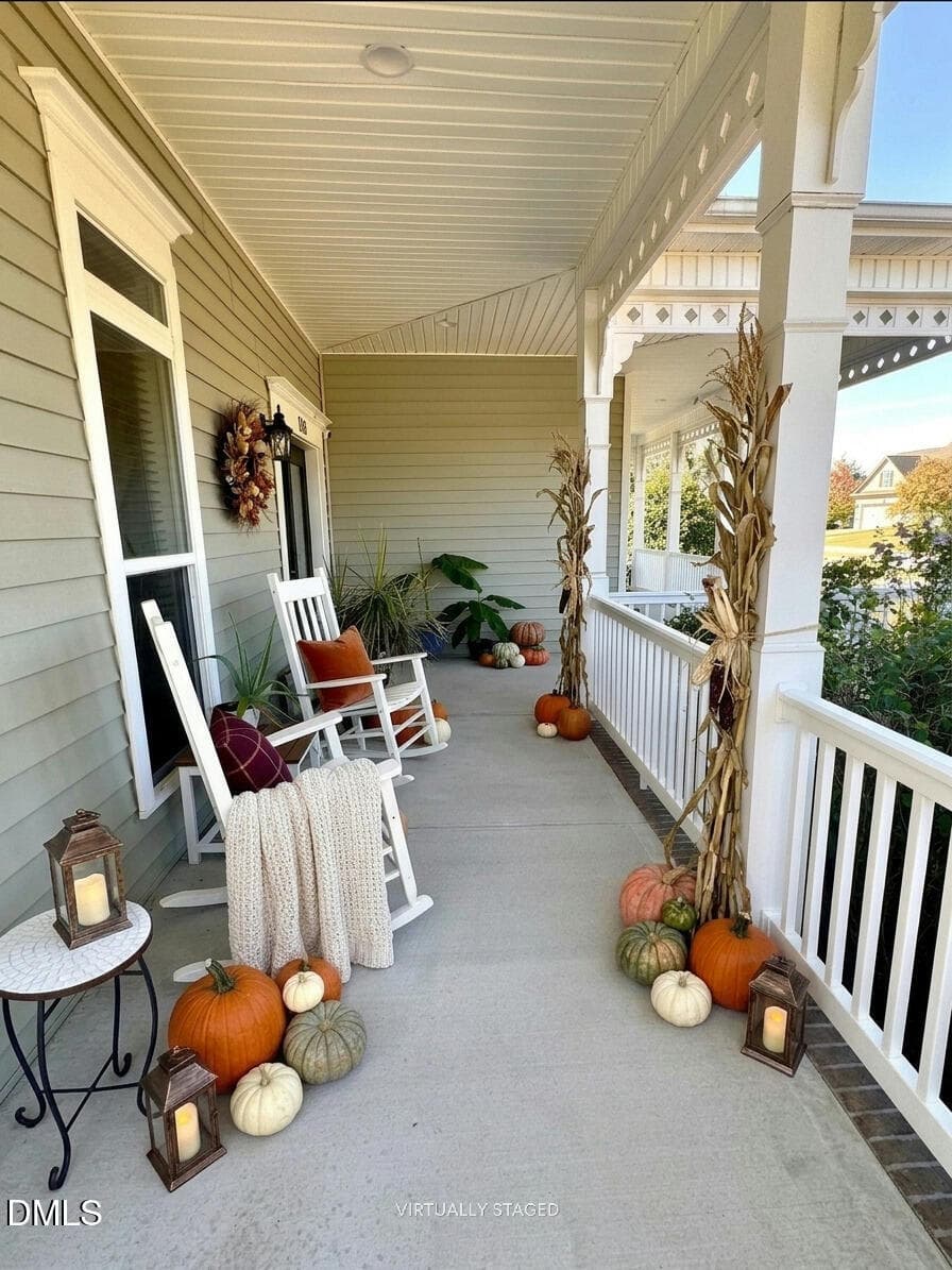 VS porch for Fall - 136 Kenneth Lane, Willow Springs, NC 27592