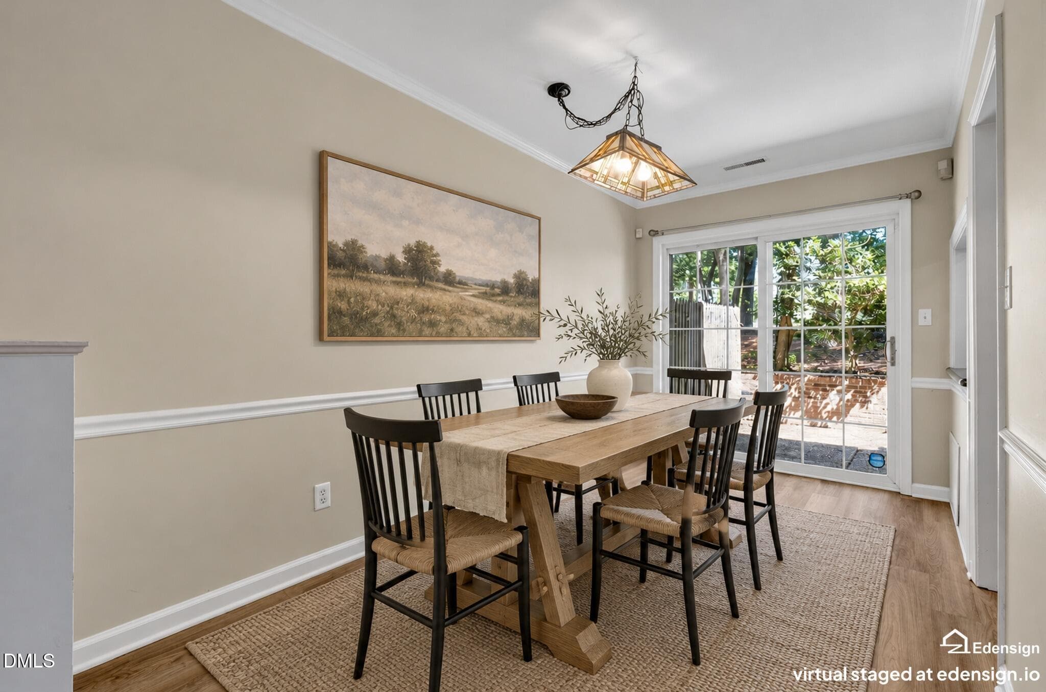 dining-room-view-1 - 3744 Jamestown Circle, Raleigh, NC 27609