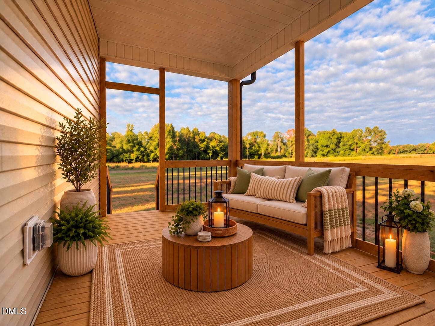 Back porch - 1675 Gerringer Mill Road, Burlington, NC 27217, Burlington