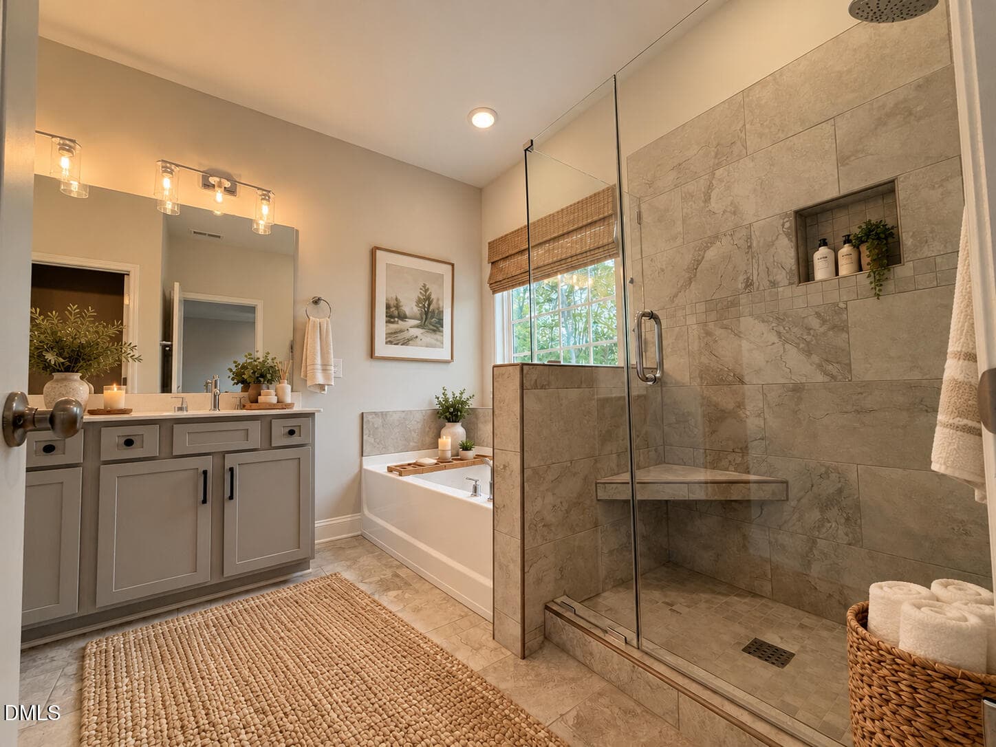 Primary bathroom1 - 1675 Gerringer Mill Road, Burlington, NC 27217, Burlington