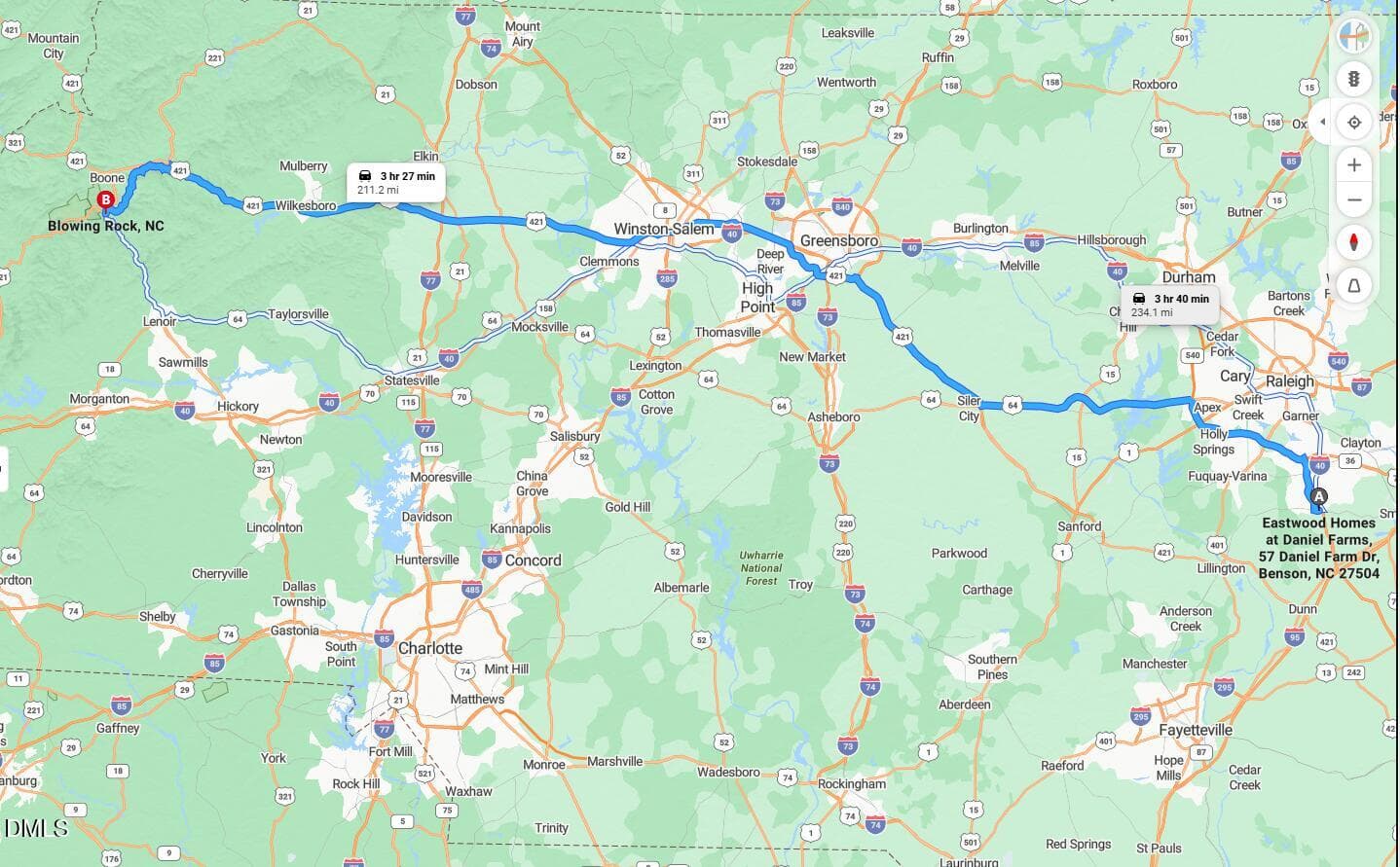 Daniel Farms to Mountains - 529 Highview Drive, Benson, NC 27504