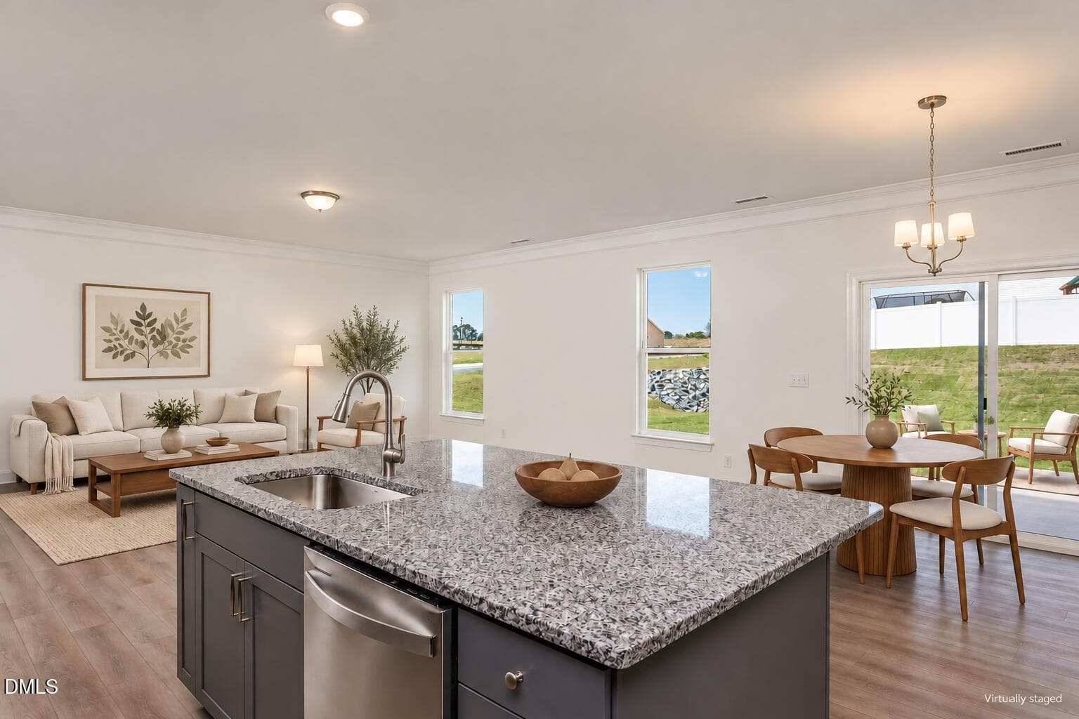 Kitchen Island - 529 Highview Drive, Benson, NC 27504
