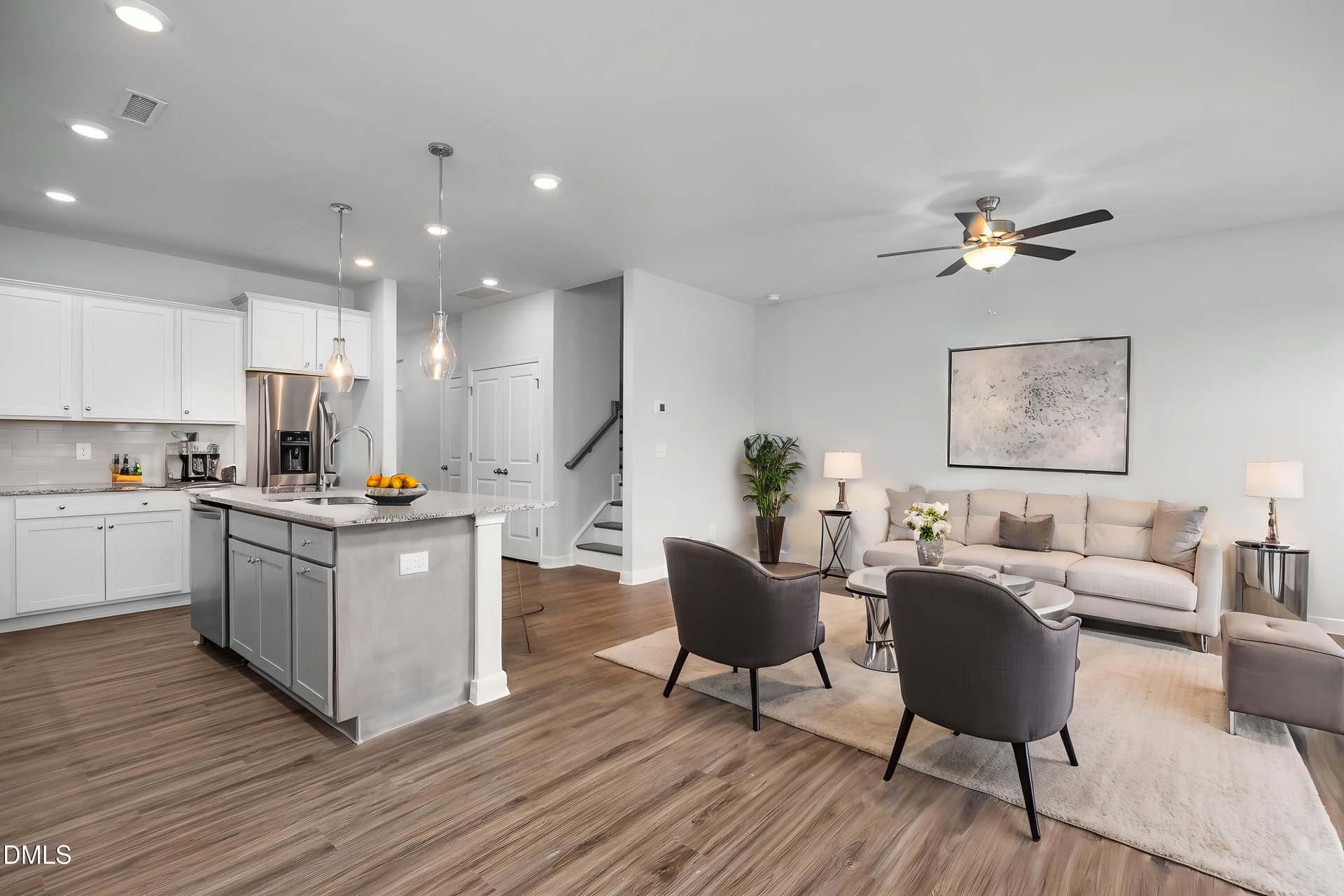 Graham Plan Townhome Photo - gvv-111-hi- - 3837 Well Fleet Drive, Willow Springs, NC 27592