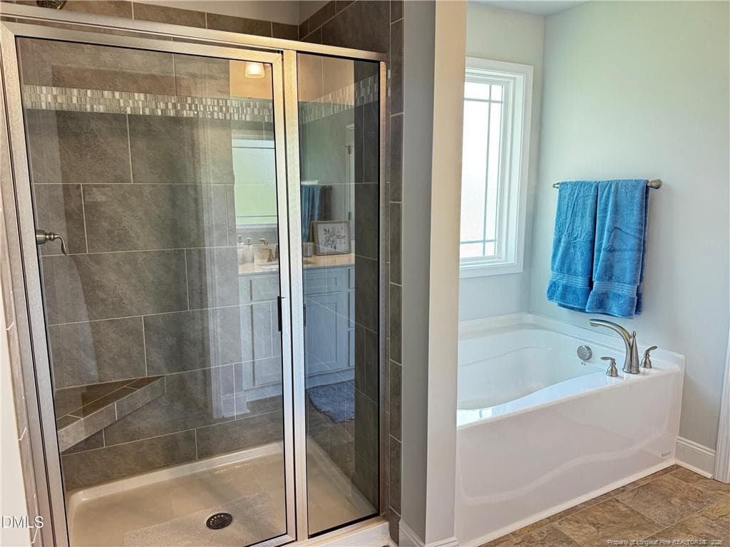 Primary Bath - 15 Capeside Court, Lillington, NC 27546