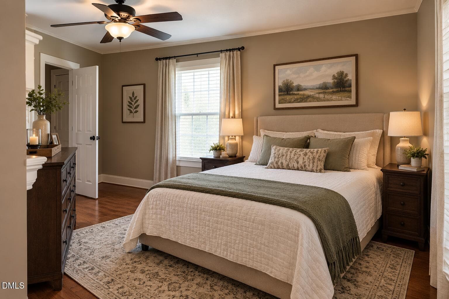 Cozy Neutral Bedroom Retreat - 1691 Holly Grove Road, Benson, NC 27504