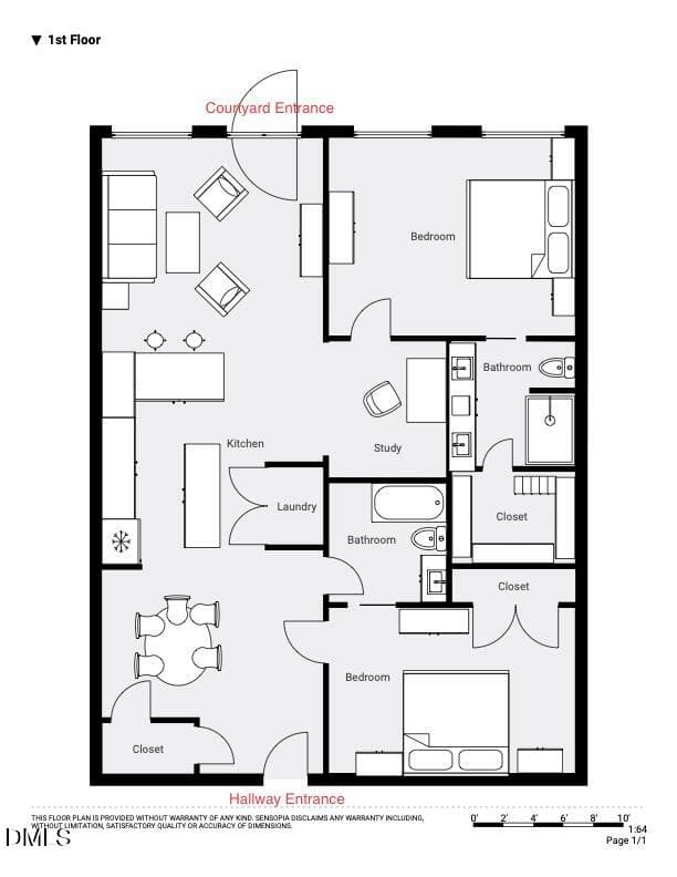 Layout - 1535 Caraleigh Mills Court 118, Raleigh, NC 27603, Raleigh