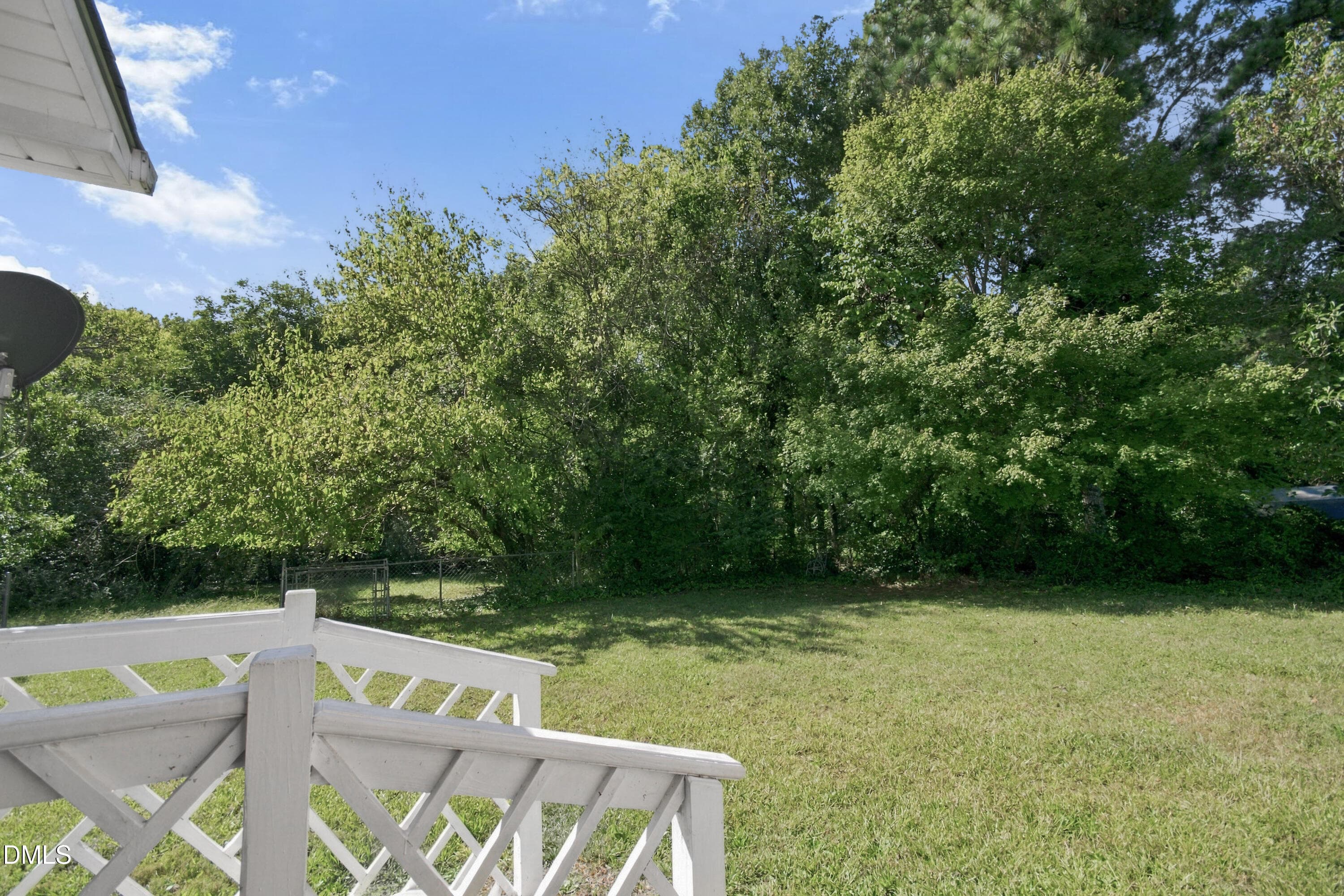 Back yard - 512 Raleigh Street, Oxford, NC 27565