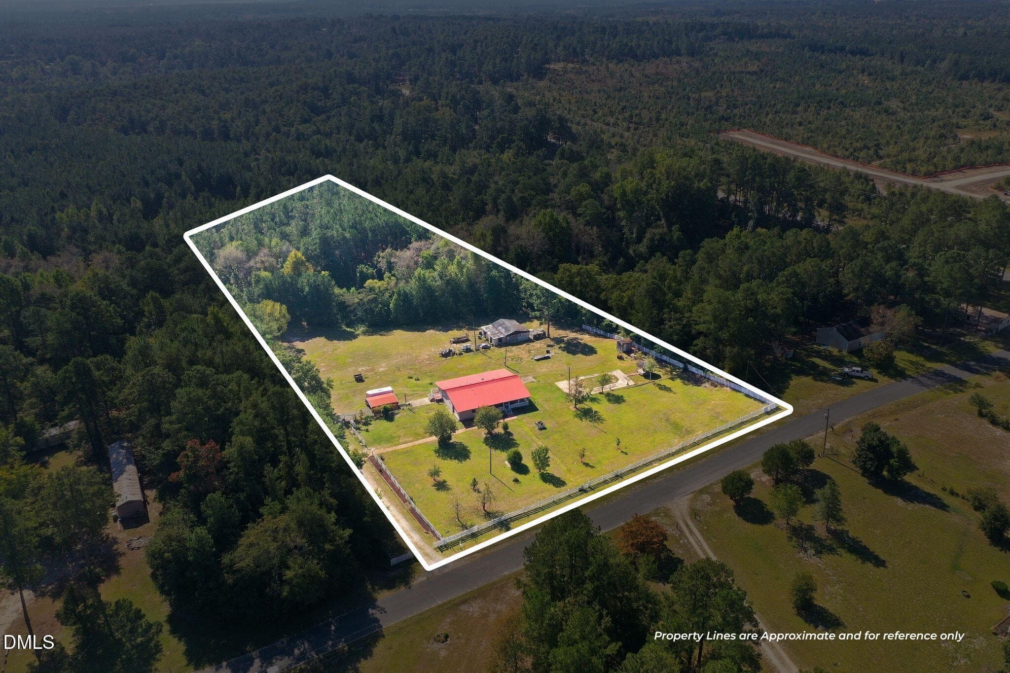4-web-or-mls-DJI_0850 - lotlines - 120 Farley Road, Cameron, NC 28326, Cameron