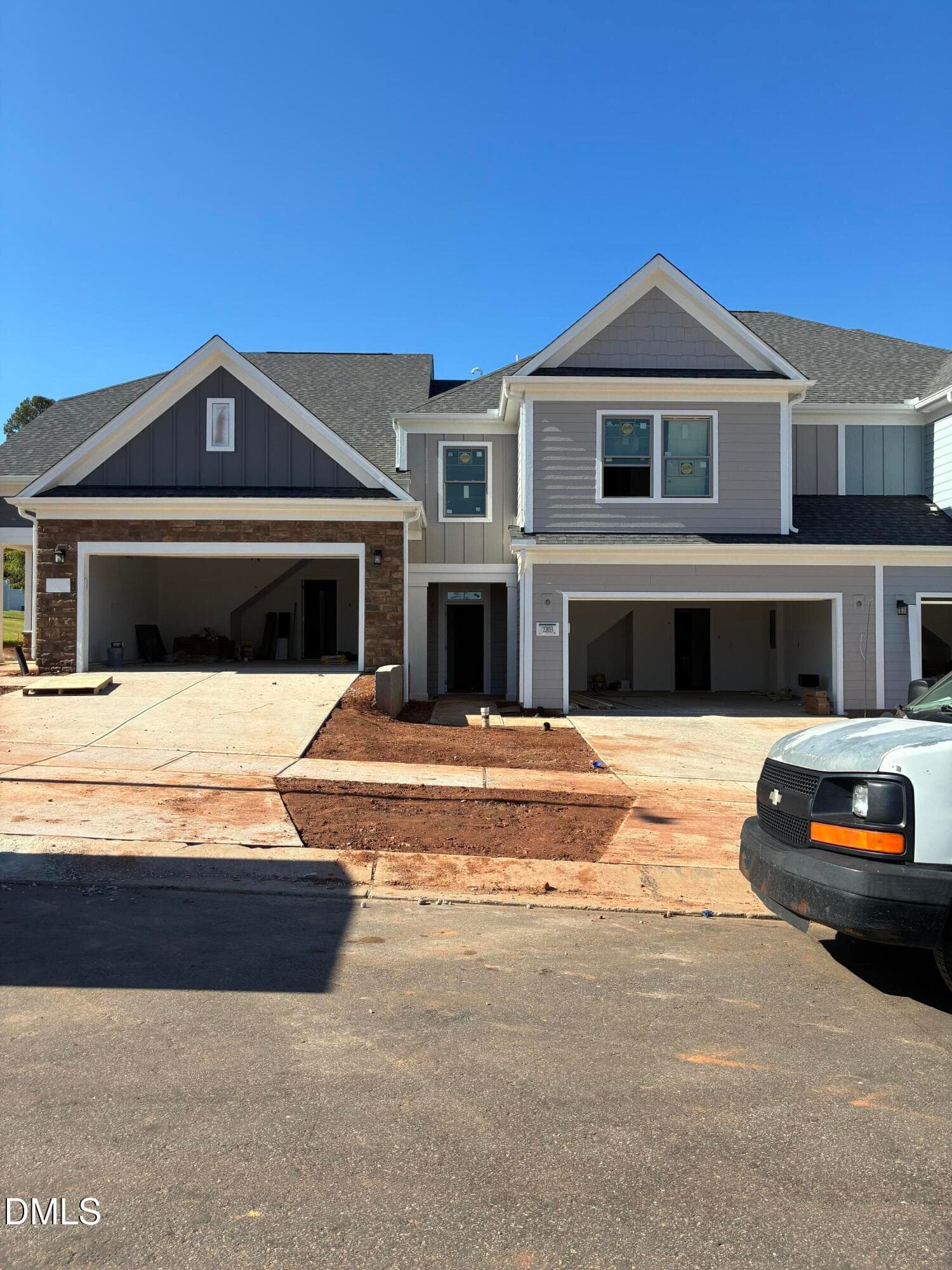 Front Elevation - 2203 Wigan Lane, Durham, NC 27703