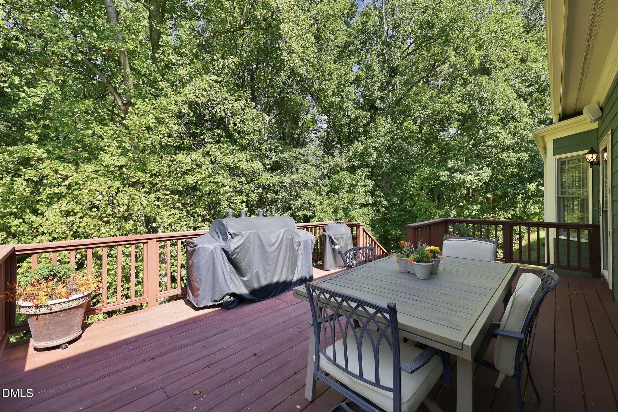 33-rear-deck-dining - 904 Hidden Jewel Lane, Wake Forest, NC 27587, Wake Forest