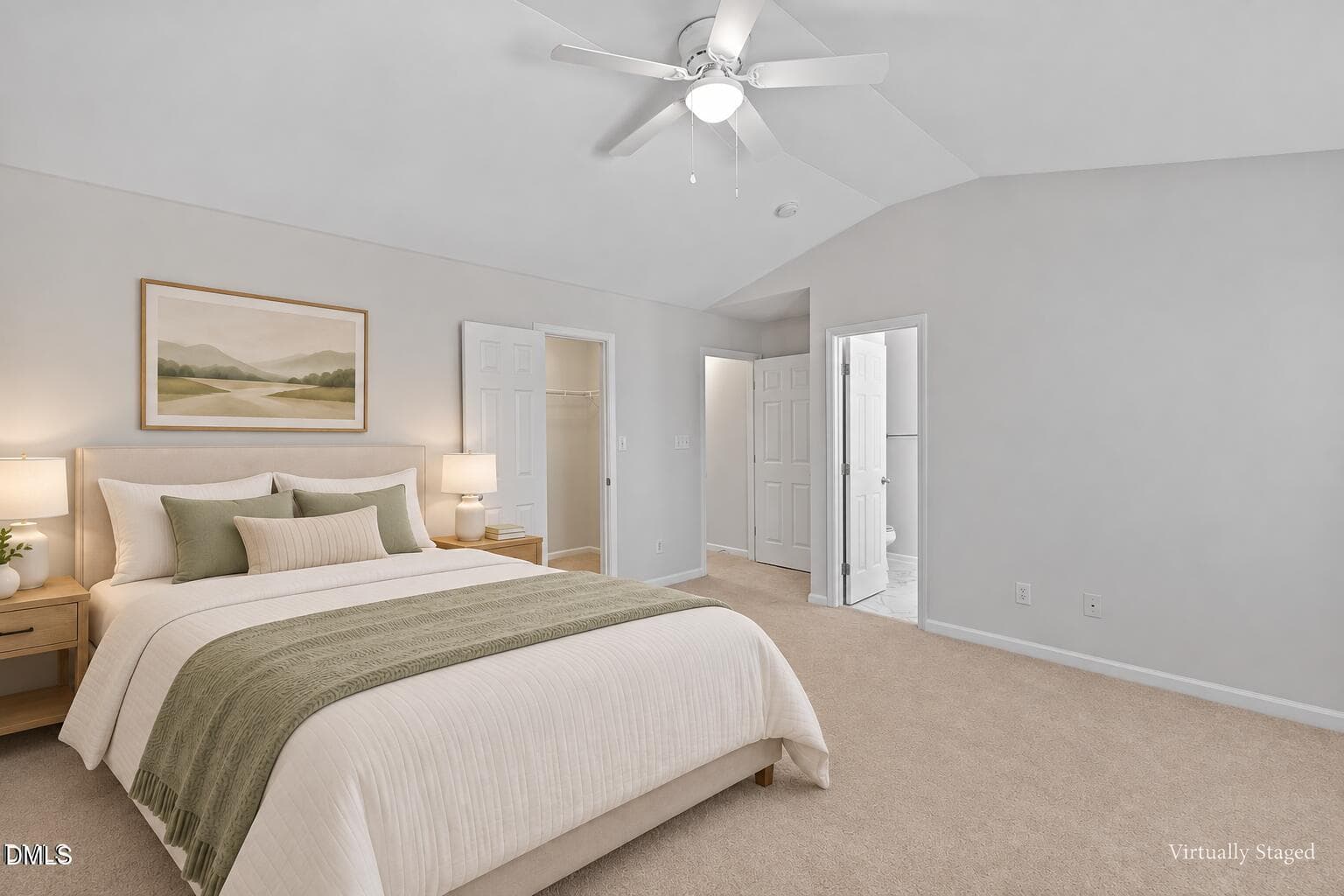204 Cline Falls Virtually Primary bedroo - 204 Cline Falls Drive, Holly Springs, NC 27540, Holly Springs