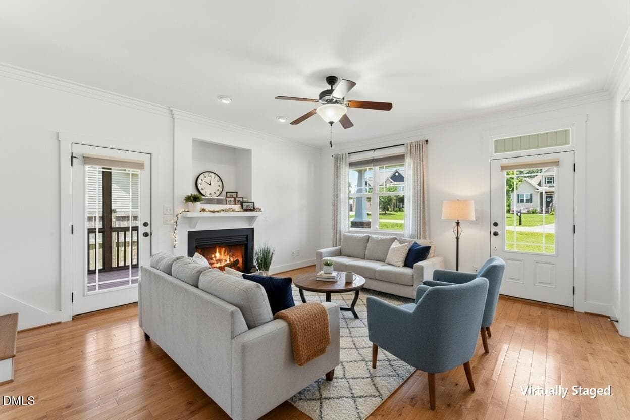 Family Room VS - 160 Braddock Drive, Lillington, NC 27546