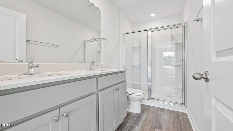 PRIMARY SUITE BATHROOM - 535 Stream Walk Crossing, Wendell, NC 27591