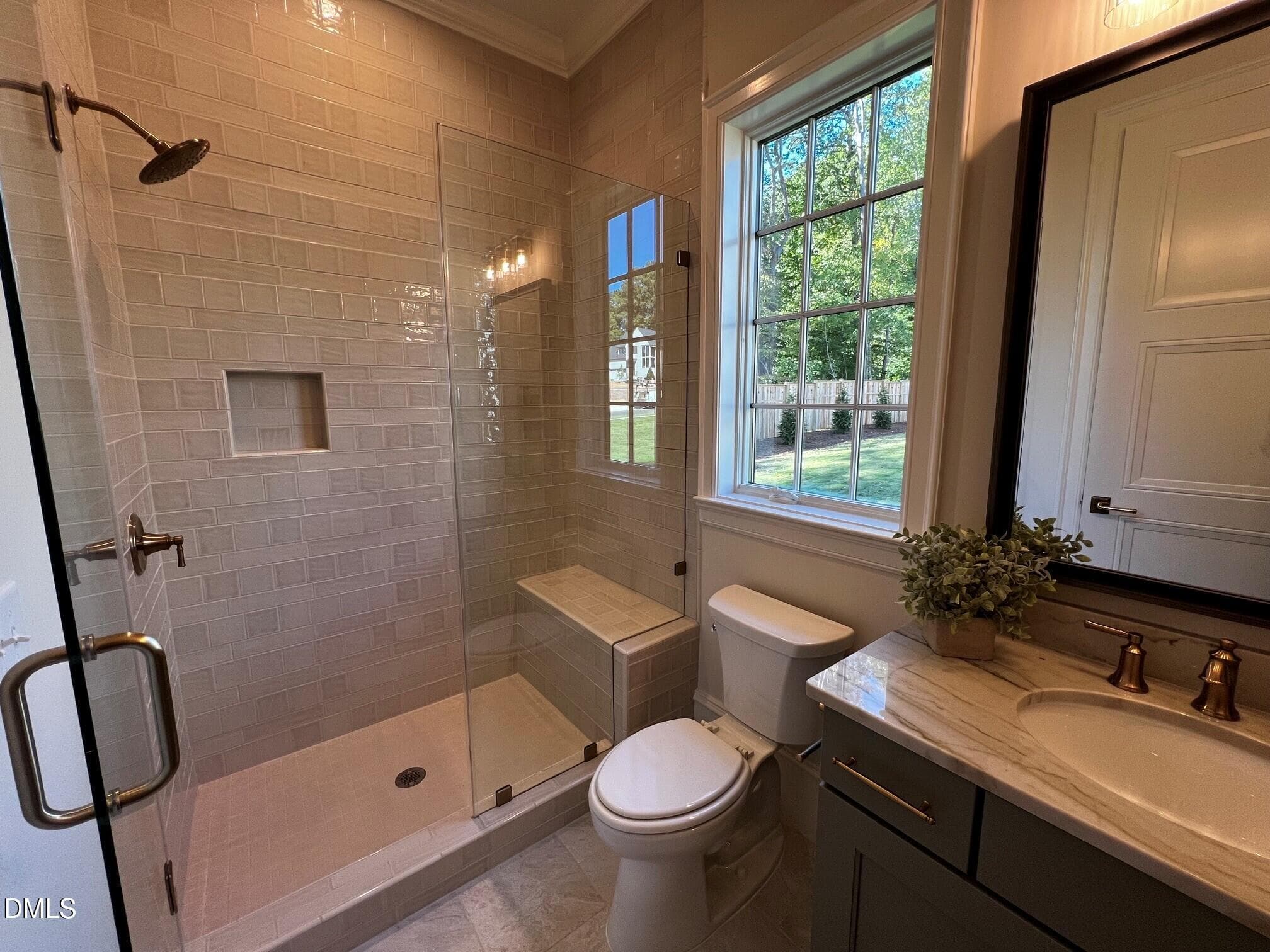 1st floor private guest bath - 1104 Oldfourth Lane, Durham, NC 27707