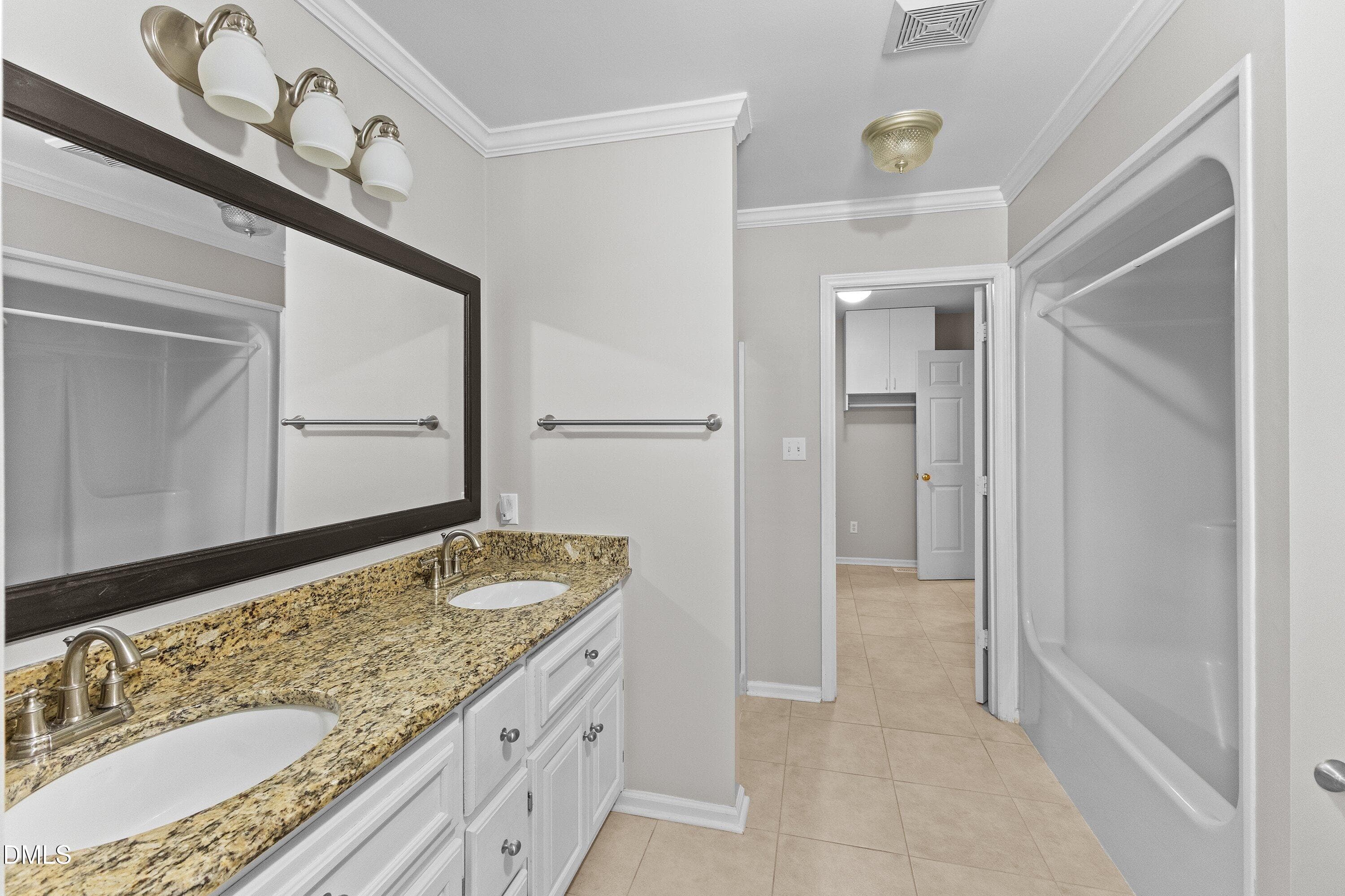 Primary Bathroom - 5 Kentwood Drive, Smithfield, NC 27577, Smithfield