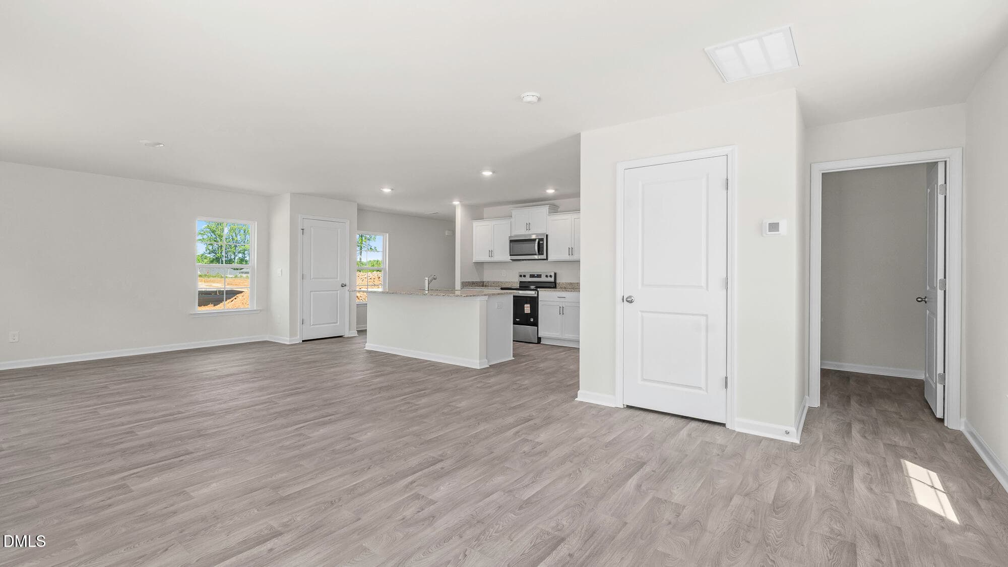 KITCHEN AND LIVING ROOM - 541 Tradition Farm Place, Wendell, NC 27591, Wendell