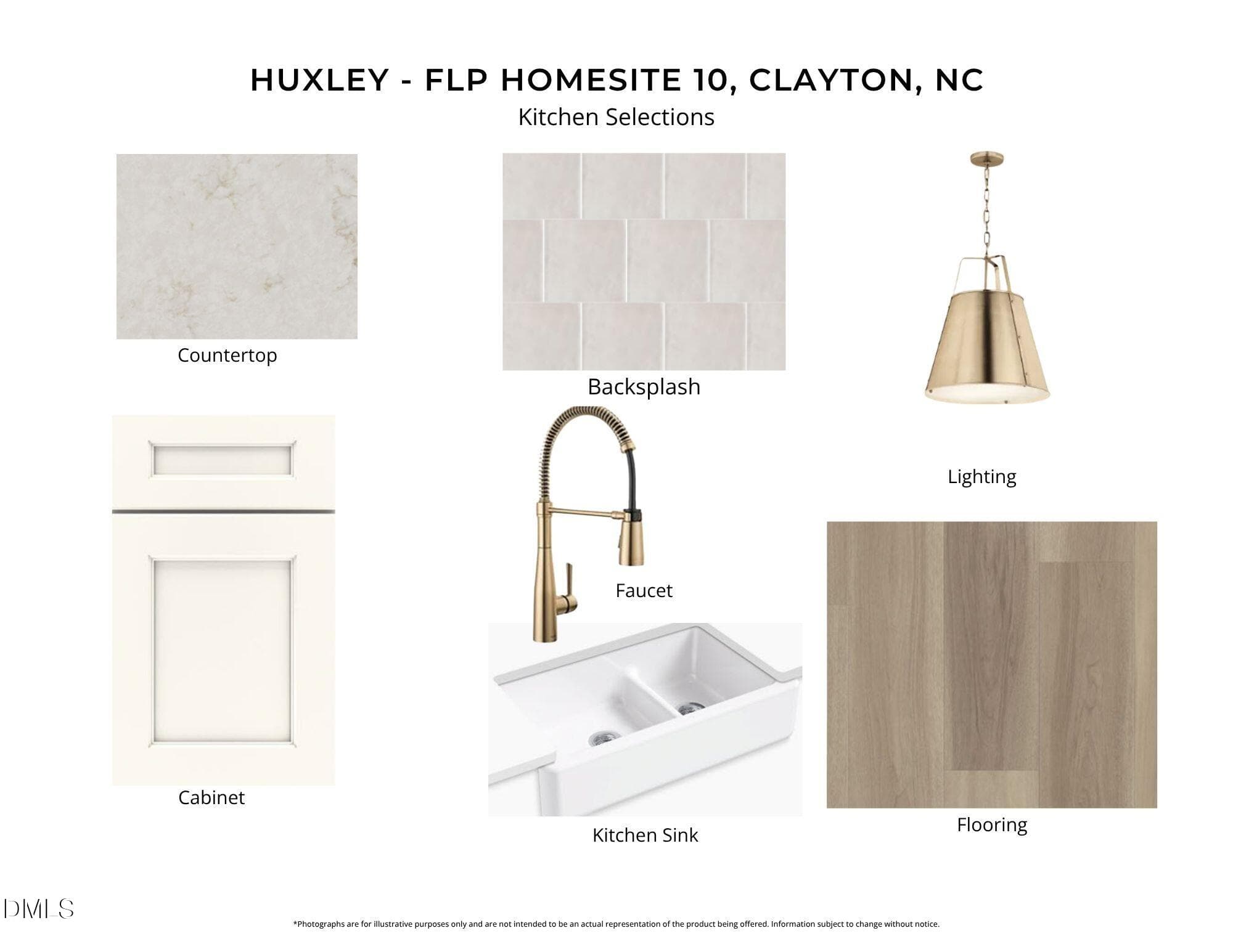 FLP 10 - KITCHEN SELECTIONS - 26 Ogden Circle, Clayton, NC 27527