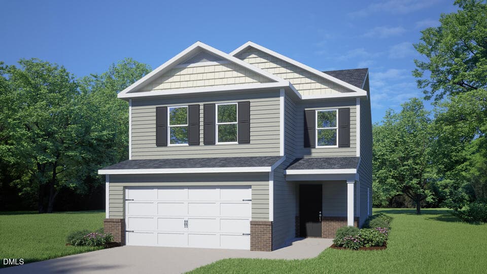 RENDERING OF WALDEN-C2 - 545 Tradition Farm Place, Wendell, NC 27591