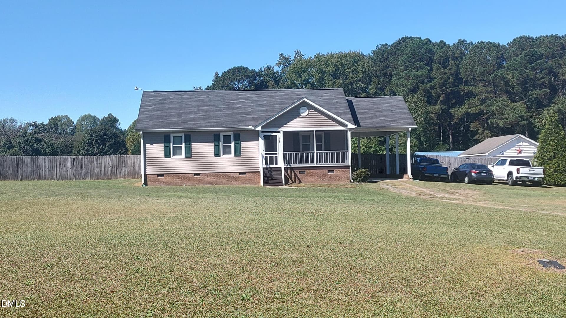 Marshall Front Elevation - 257 Marshall Lane, Smithfield, NC 27577