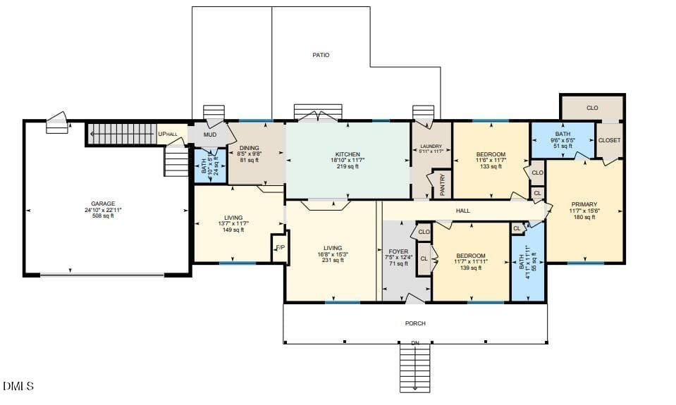 Main Level - 8512 Pinefield Road, Apex, NC 27523, Apex