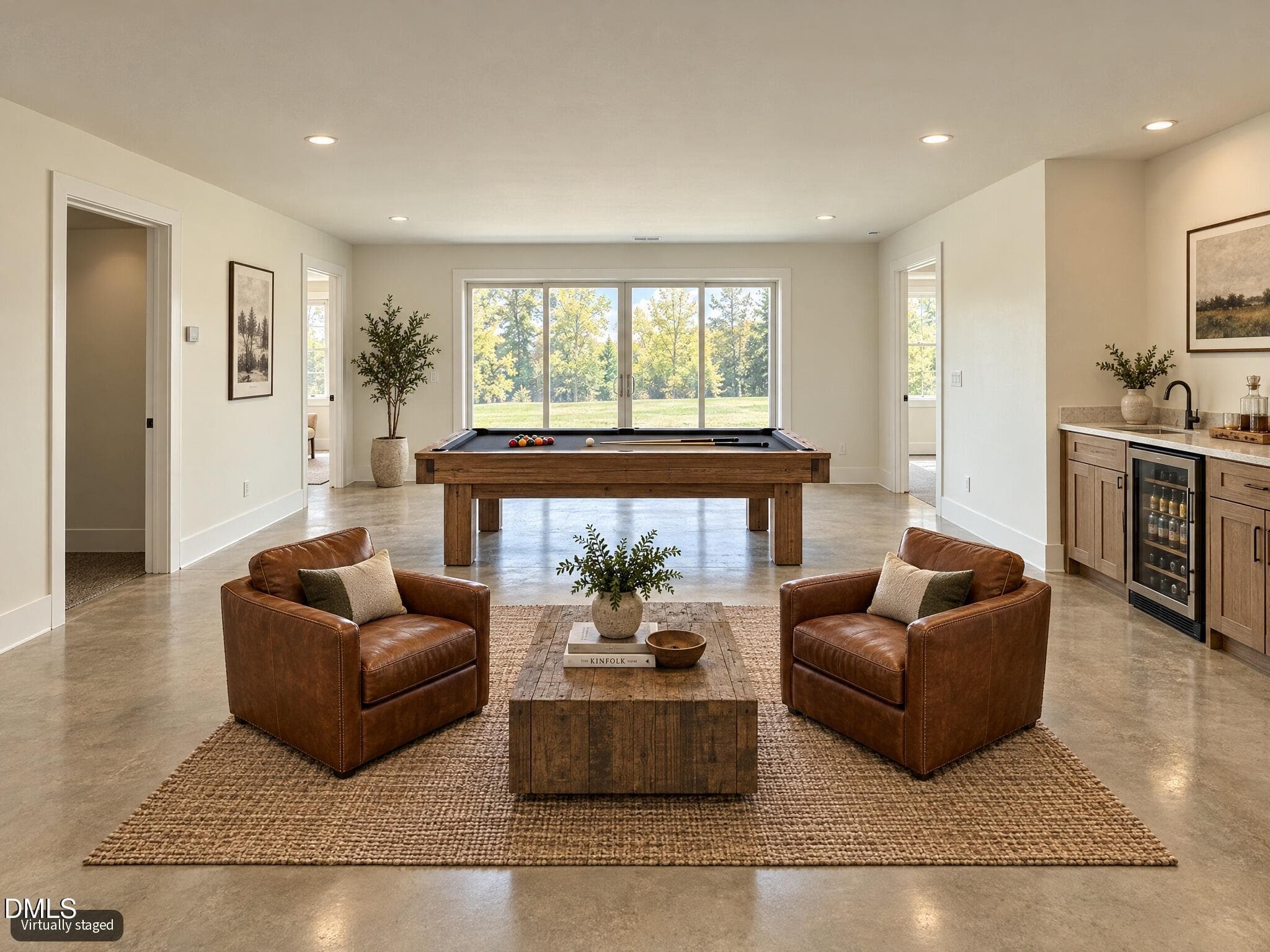 6-Rec room with pool table - 326 Old North Carolina 57 Highway, Semora, NC 27343, Semora