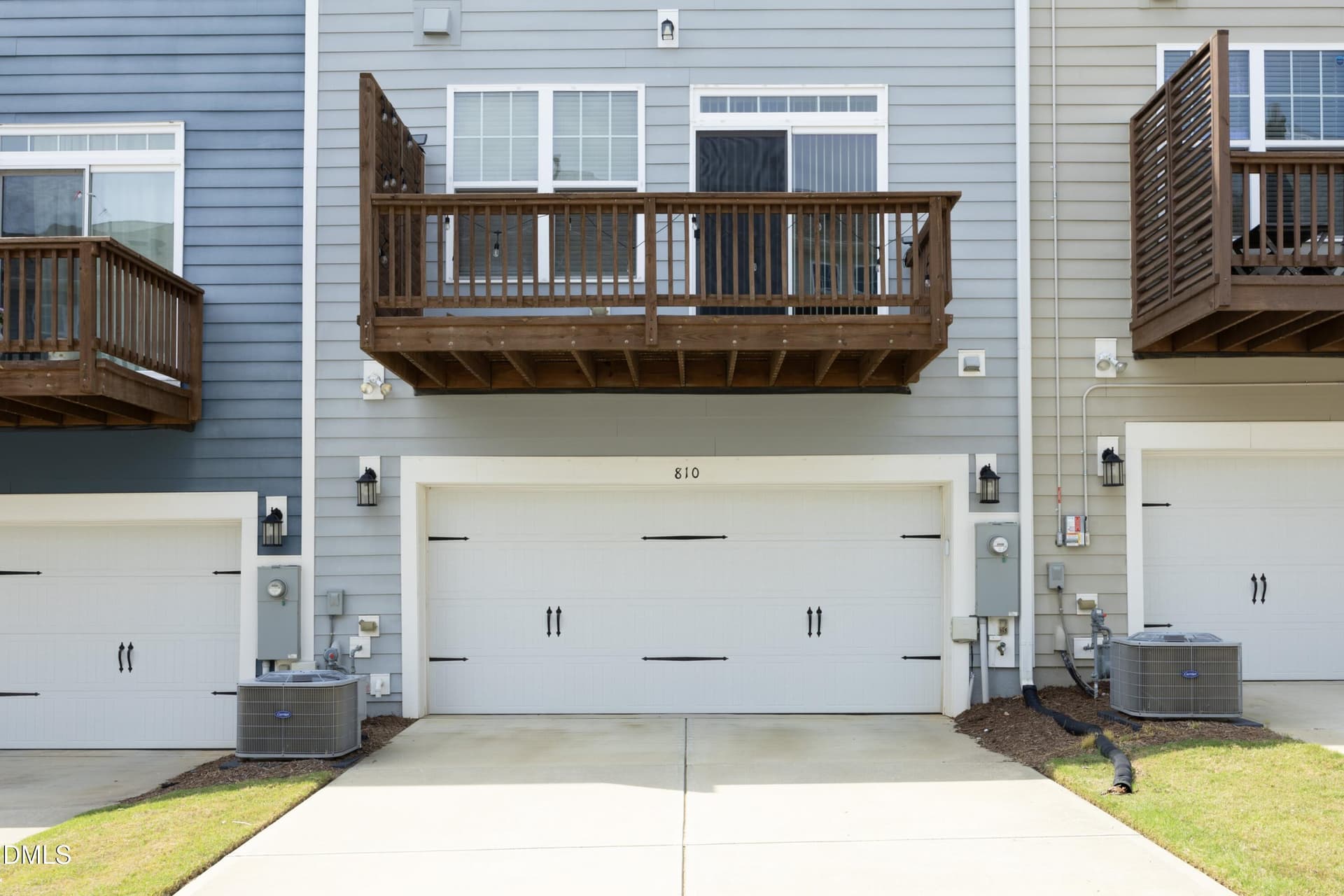 810 WM Rear garage entrance - 810 Winter Meadow Drive, Wake Forest, NC 27587