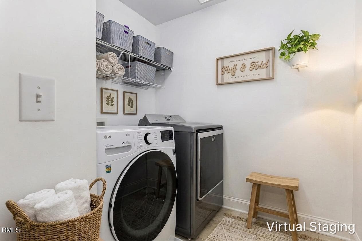 Laundry Room - 219 Friesan Way, Rolesville, NC 27571, Rolesville