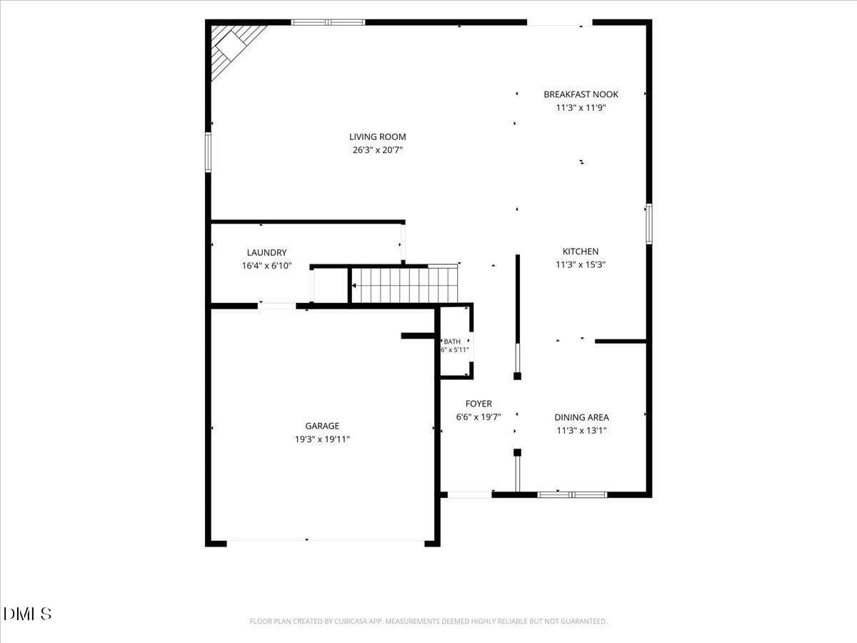1st_floor_1402_torrey_pines_mebane_with_ - 1402 Torrey Pines Court, Mebane, NC 27302, Mebane