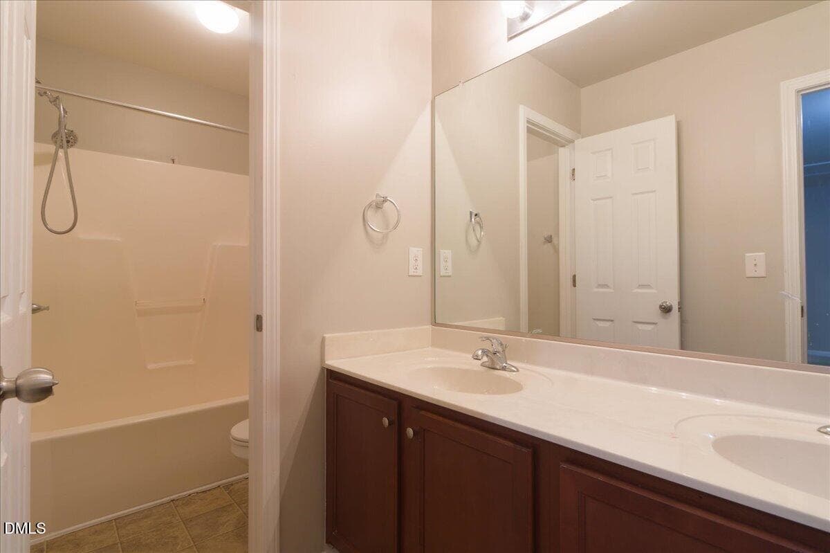 Guest bath- upstairs - 1402 Torrey Pines Court, Mebane, NC 27302, Mebane