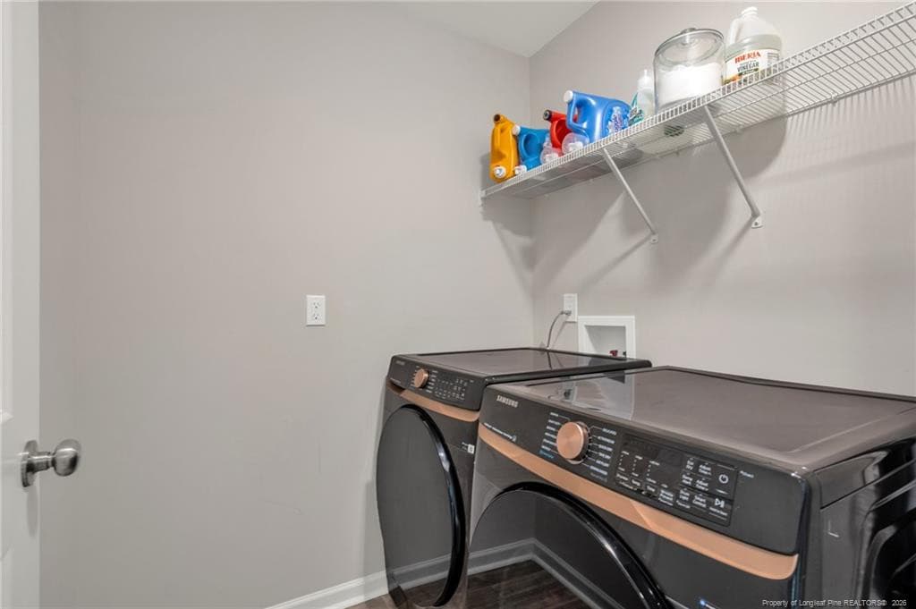 Laundry room upstairs - 4993 Blue Springs Road, Red Springs, NC 28377