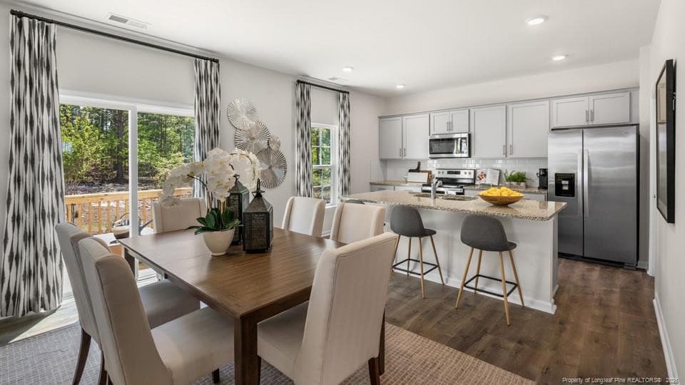 KITCHEN AND GREAT ROOM - 84 Firehawk Drive, Spring Lake, NC 28390, Spring Lake