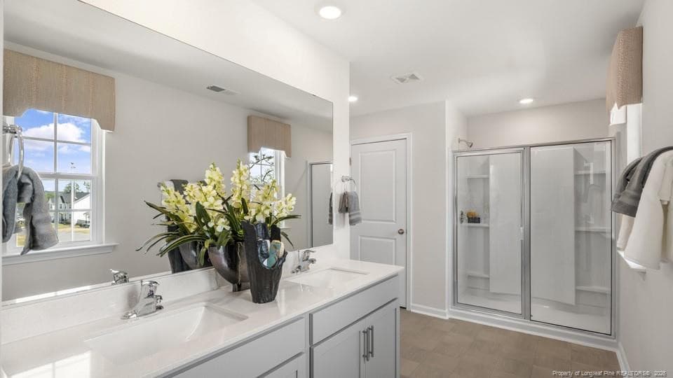 PRIMARY SUITE BATHROOM - 84 Firehawk Drive, Spring Lake, NC 28390