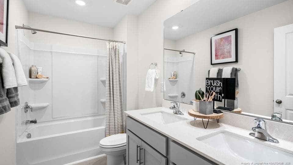 SECONDARY BATHROOM - 84 Firehawk Drive, Spring Lake, NC 28390