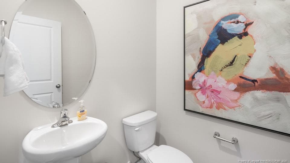 1ST FLOOR POWDER ROOM - 84 Firehawk Drive, Spring Lake, NC 28390