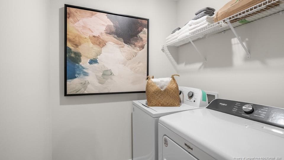 2ND FLOOR LAUNDRY ROOM - 84 Firehawk Drive, Spring Lake, NC 28390, Spring Lake