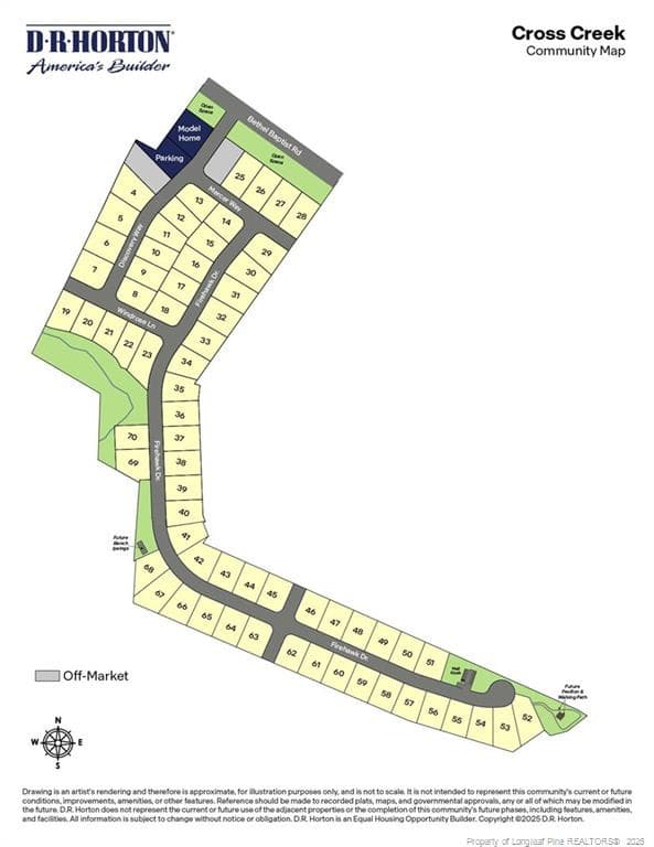 CROSS CREEK COMMUNITY SITE MAP - 84 Firehawk Drive, Spring Lake, NC 28390, Spring Lake