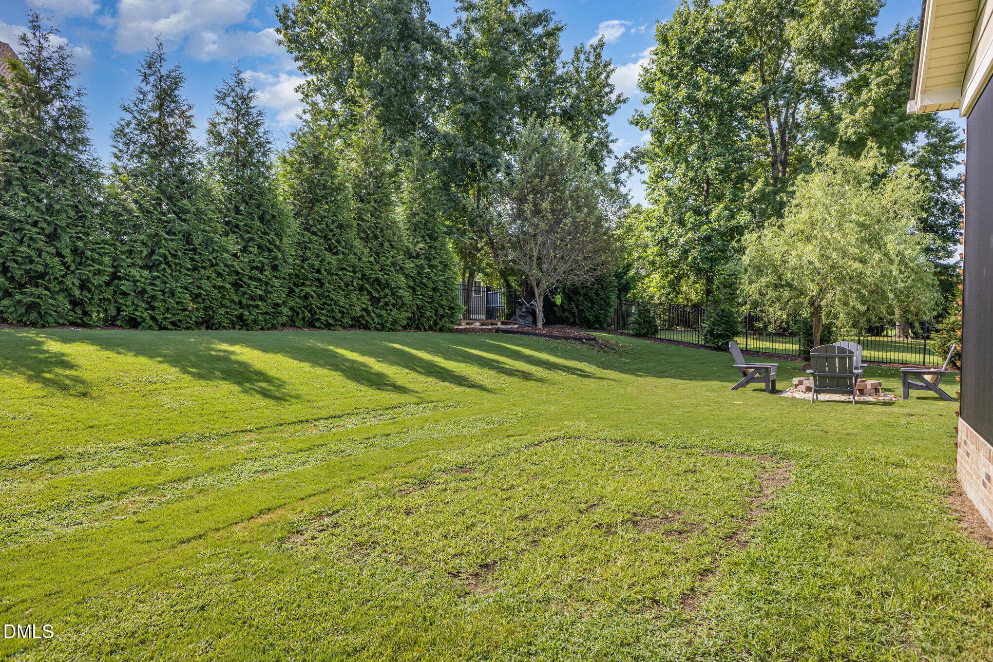 Back Yard View - 219 Friesan Way, Rolesville, NC 27571, Rolesville