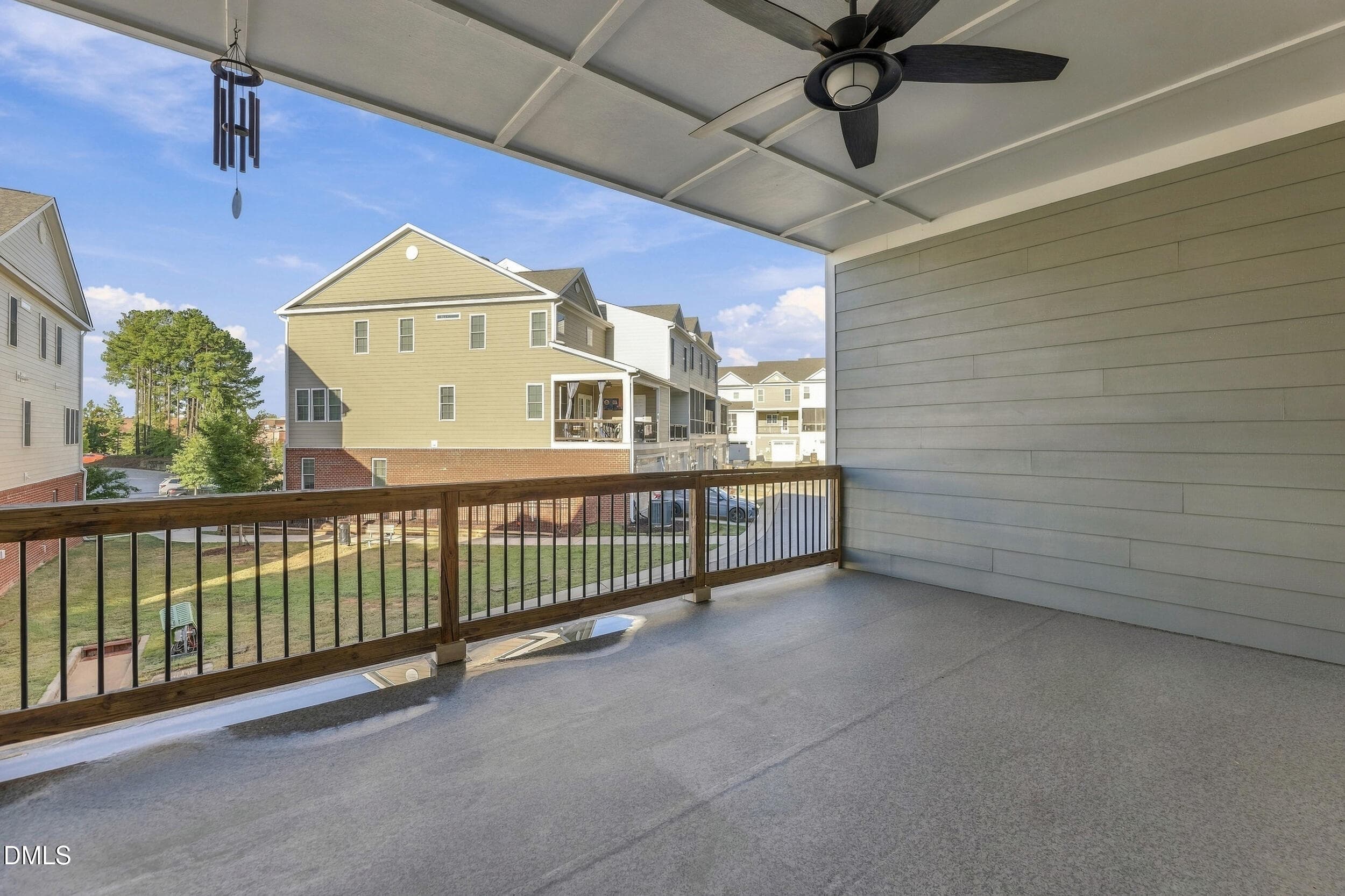 Covered Balcony - 988 Gateway Commons Circle, Wake Forest, NC 27587, Wake Forest