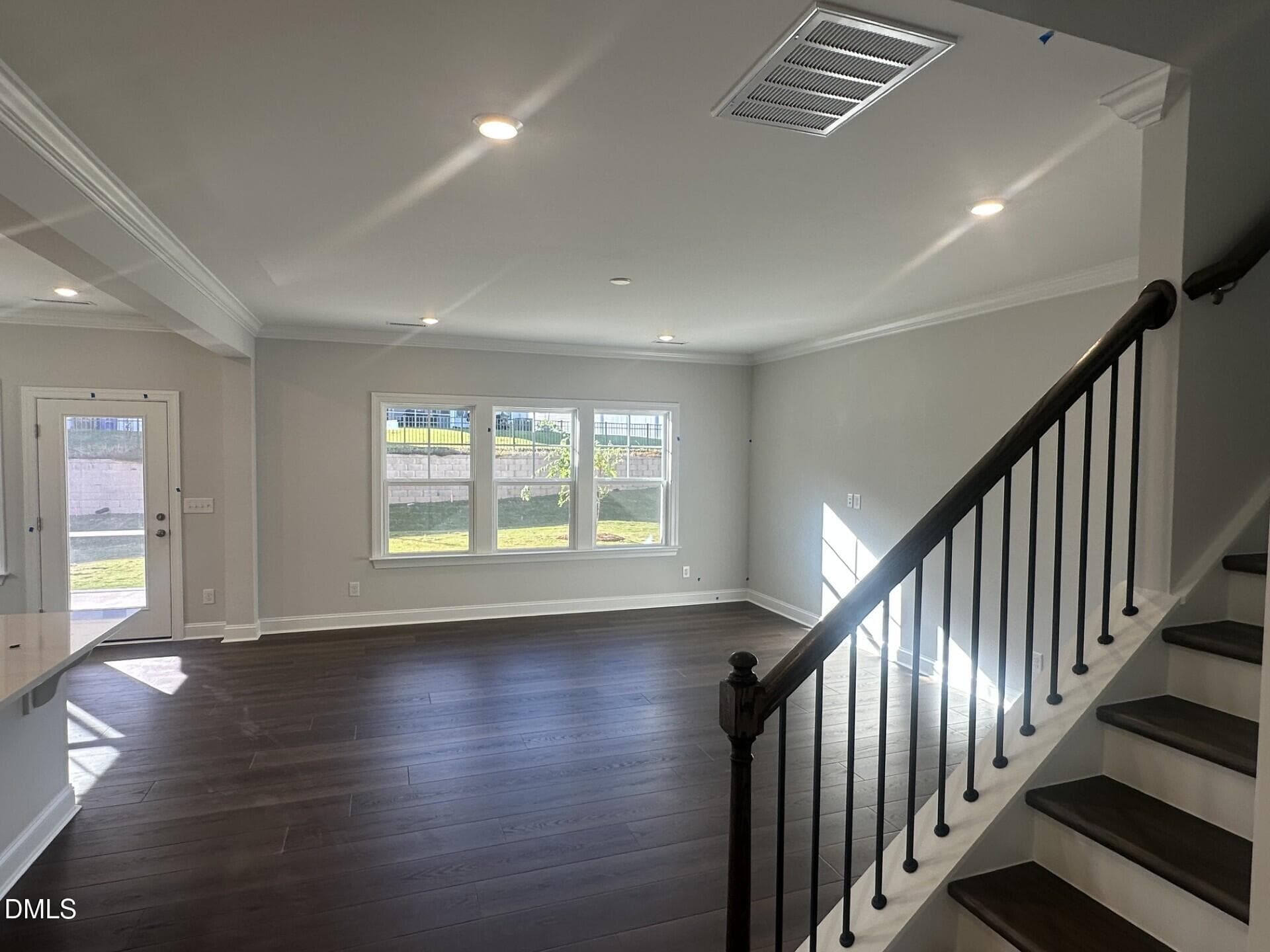 199 great room and stair - 1109 Constellation Circle, Durham, NC 27703