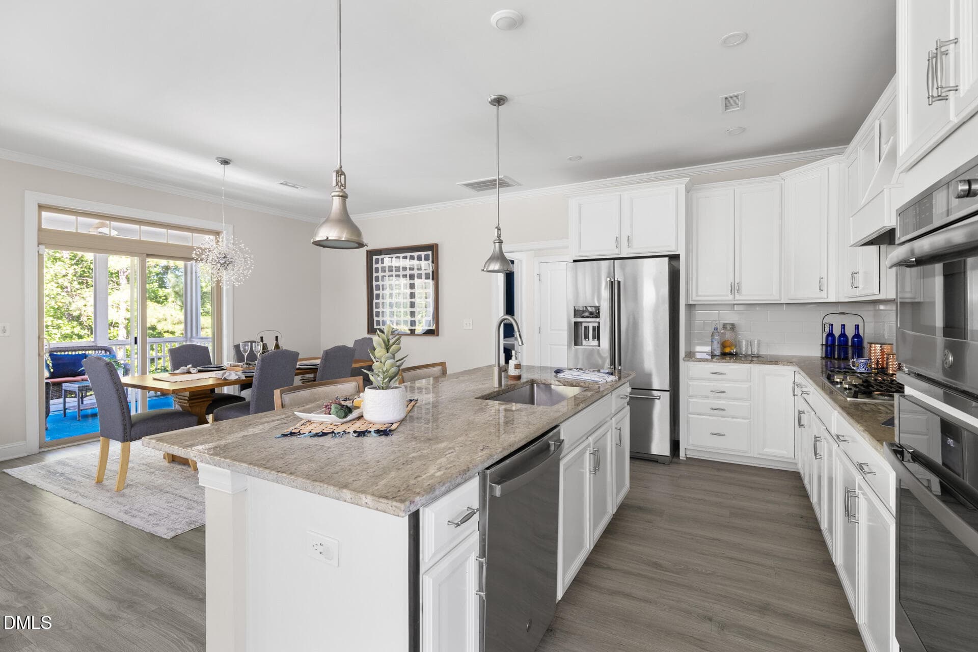 Open plan kitchen - 252 Two Creeks Loop, Chapel Hill, NC 27517, Chapel Hill