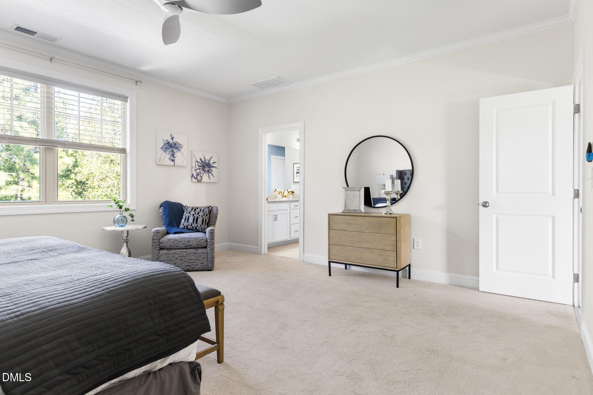 Generous Primary Bedroom - 252 Two Creeks Loop, Chapel Hill, NC 27517, Chapel Hill
