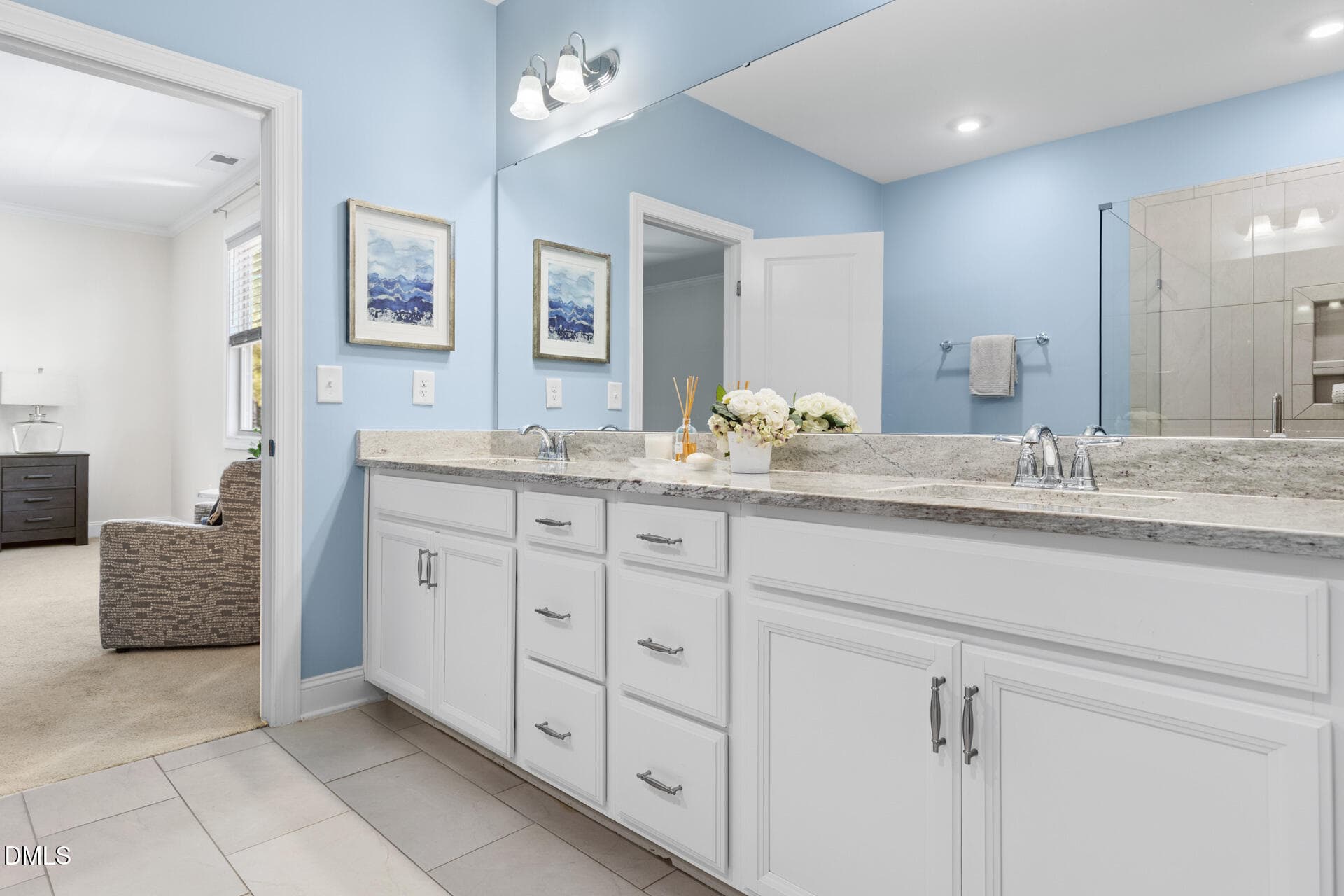 Spa Inspired Primary Bathroom - 252 Two Creeks Loop, Chapel Hill, NC 27517, Chapel Hill